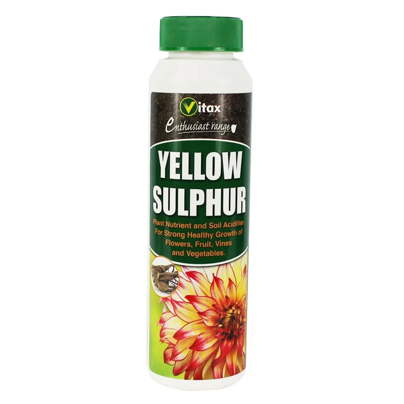 Yellow Sulphur Powder for Plant Nutrition and Soil Conditioni