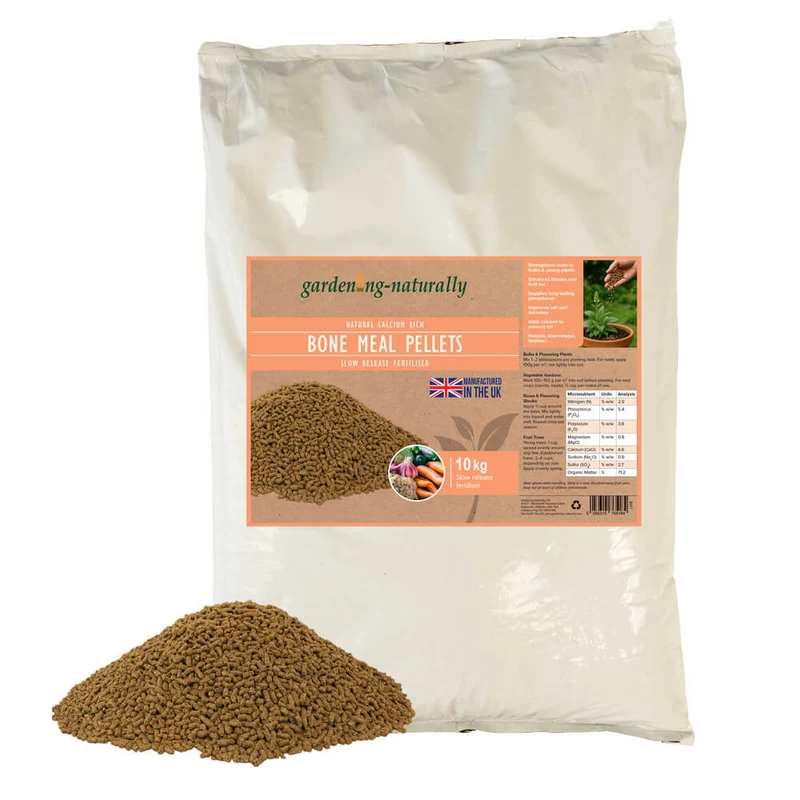 Bone Meal Fertiliser Pellets 10kg – Organic Soil Feed