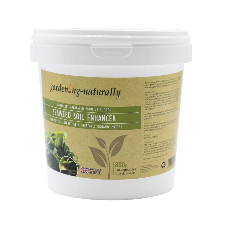 Garden Soil Enhancer with Granular Seaweed