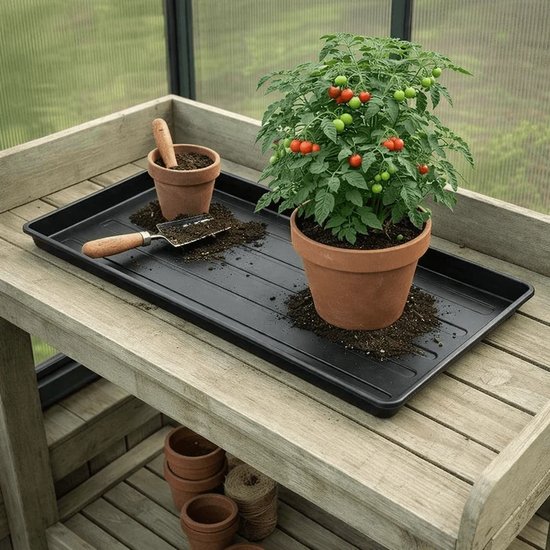 Watertight Gravel Tray 100cm x 40cm Black