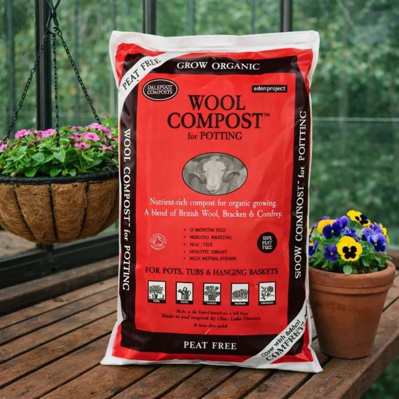 Wool Compost Peat Free Garden Compost 30L