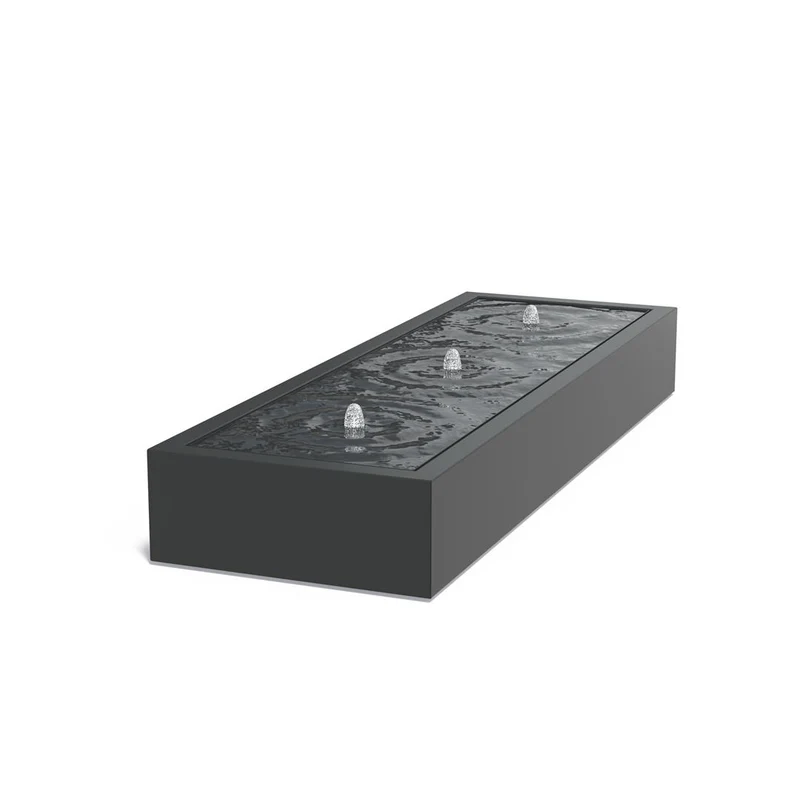 Vattenbord i aluminium 3 mm 3000x1000x400 mm