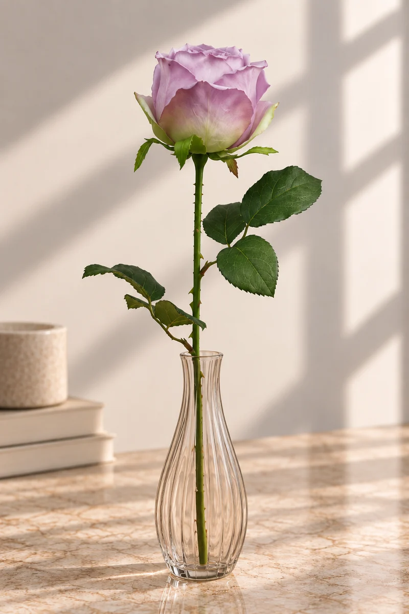 ROSE SINGLE LIGHT PURPLE