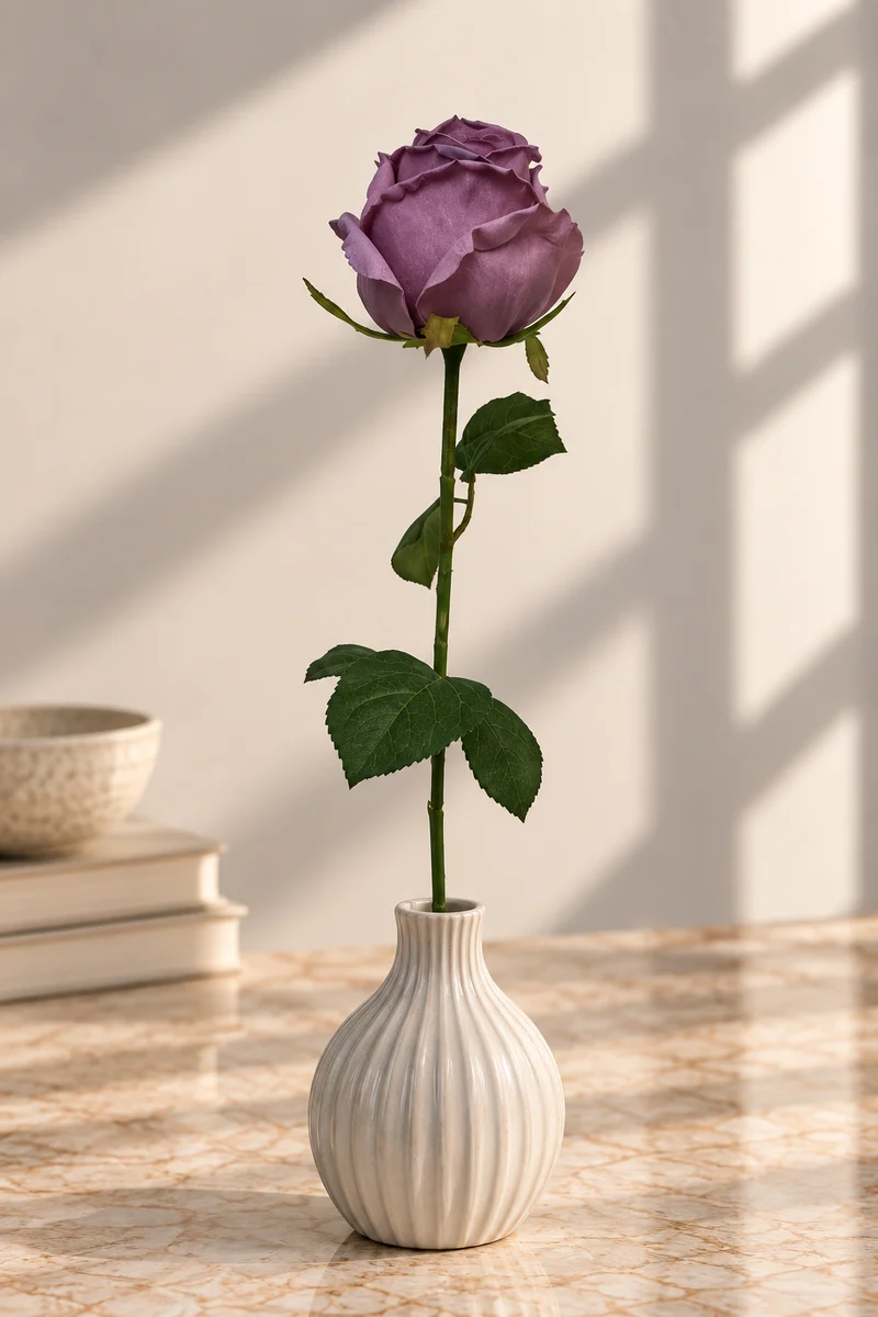 ROSE SINGLE PURPLE