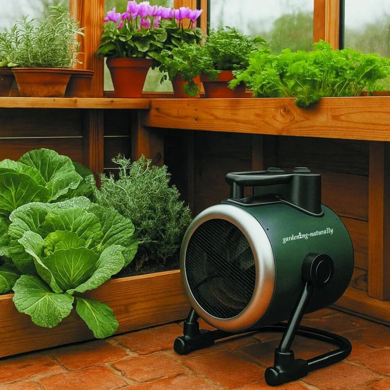 Professional 2400W Greenhouse Heater With Thermostat Control