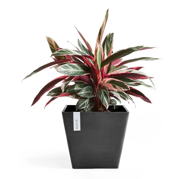Kruka 'Rotterdam 40' Dark Grey H35,5cm