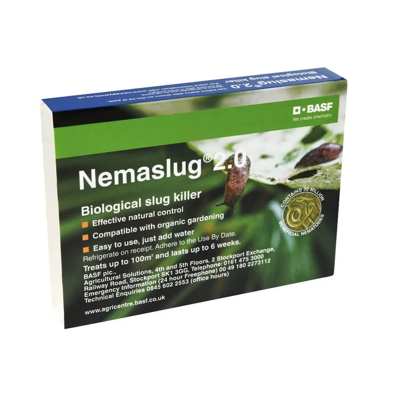 Slug Nematodes – Nemaslug for 40 sq.m or 100 sq.m