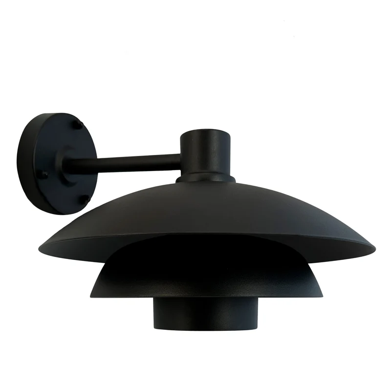 Morph utomhusvägglampa 30 cm
