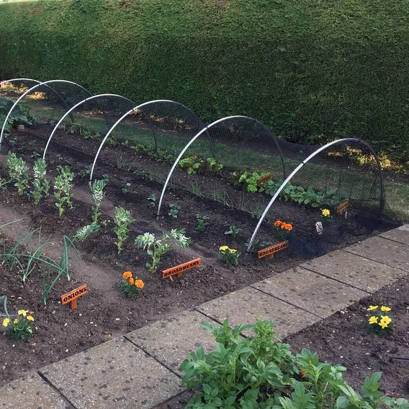 Large Aluminium Garden Hoop Tunnel Kit