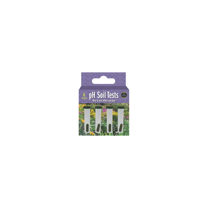 Soil pH Testing Kit – Pack of 4 Accurate Soil Tests