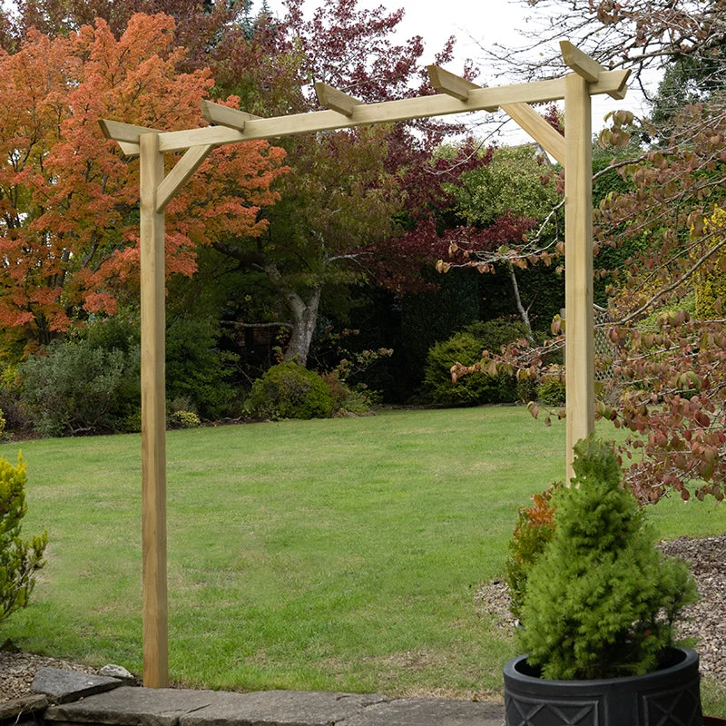 Forest Garden Hanbury Flat Top Garden Arch