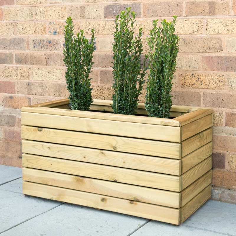 Rectangular Linear Planter