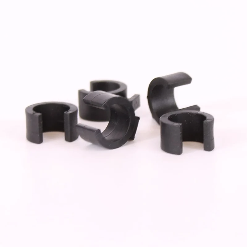 10mm Black Hoop Clips - Clips for Flexible Garden Hoops