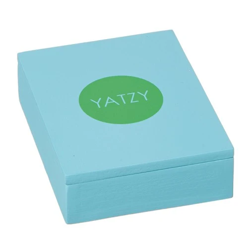 Yatzy Låda 13x10cm Blå