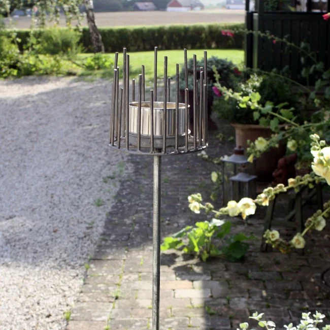 Marschallhållare 'Staket' Zink H70cm