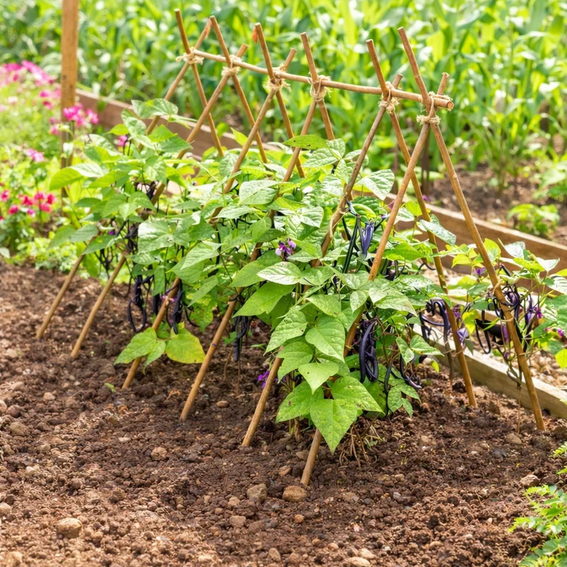 Växtstöd 'Willow Pea Stick' H90cm 20st