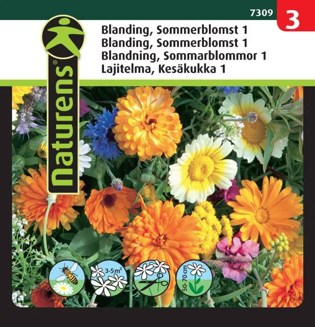 Blomsterblandning 'Sommarblom 1' Mix
