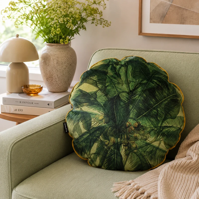 Kuddfodral 'Green Ocean' 45cm