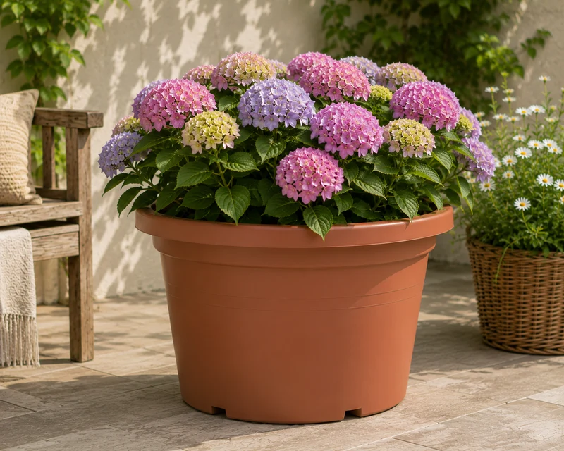 Kruka Basic Round D45cm CLAY