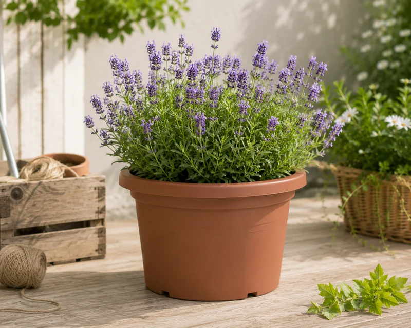 Kruka Basic Round D35cm CLAY