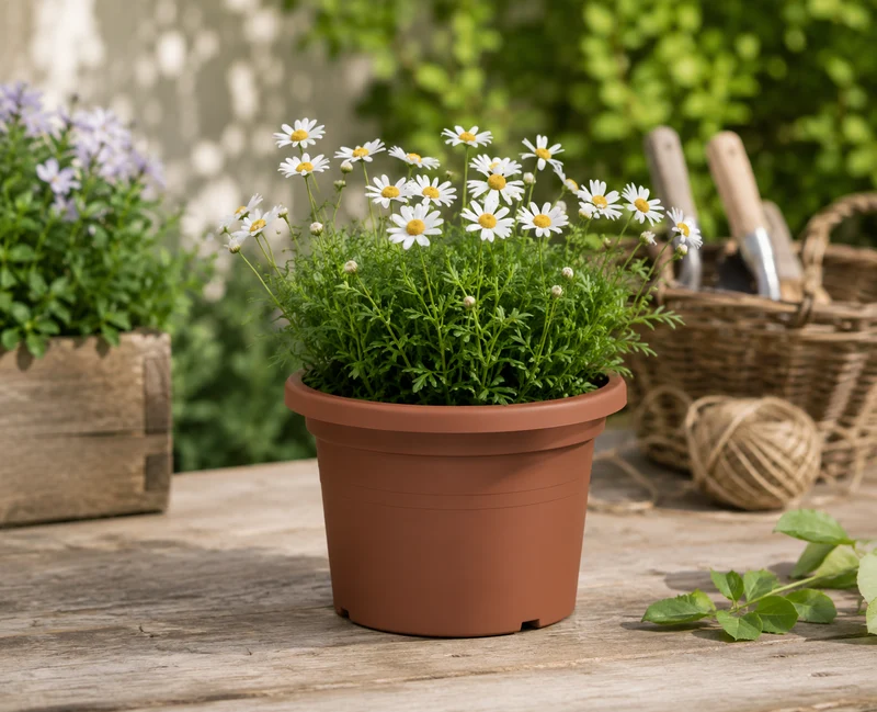 Kruka Basic Round D25cm CLAY