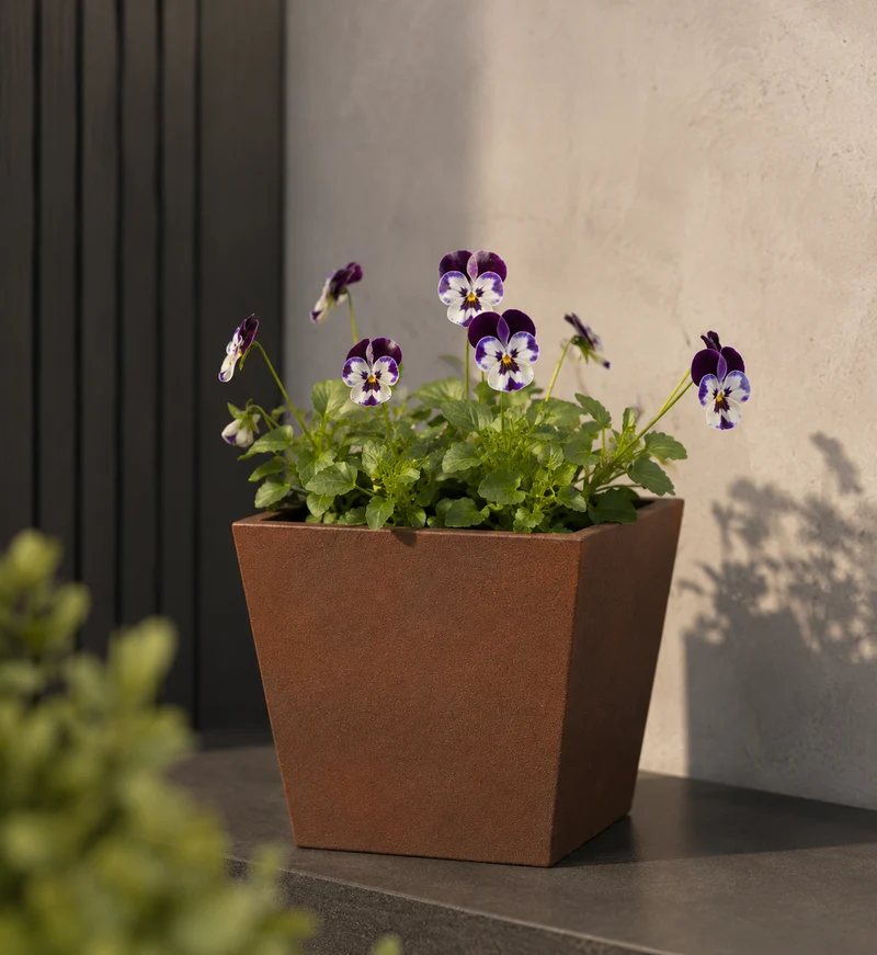 Kruka Metall 'Square Shape' Liten