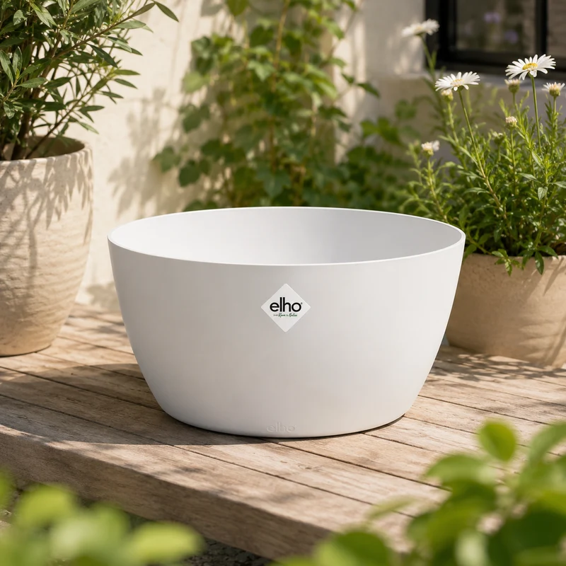 Brussels Plantskål Ytterkruka D23cm White