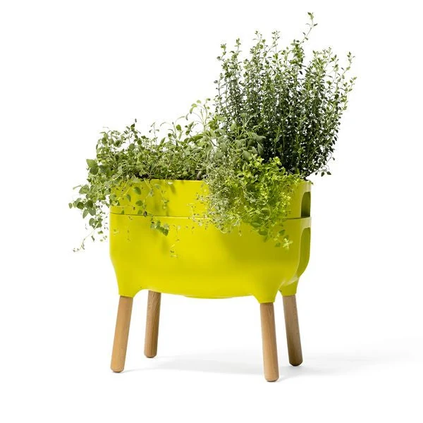 Odlingslåda 'Urbalive Low Planter' Green