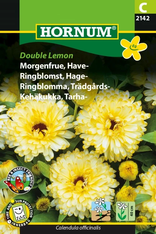 Ringblomma 'Double Lemon'