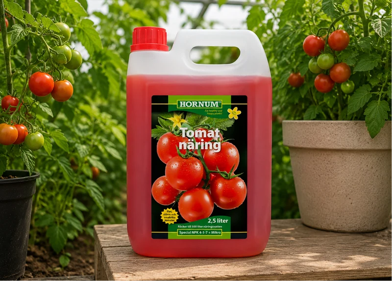 HORNUM Tomatnäring NPK 4-1-7 2,5l