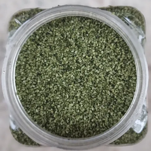 Deco Dekorationssand Mossgrön - 550ml