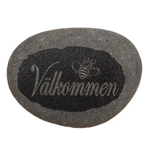 Sten 'Välkommen' med Humla