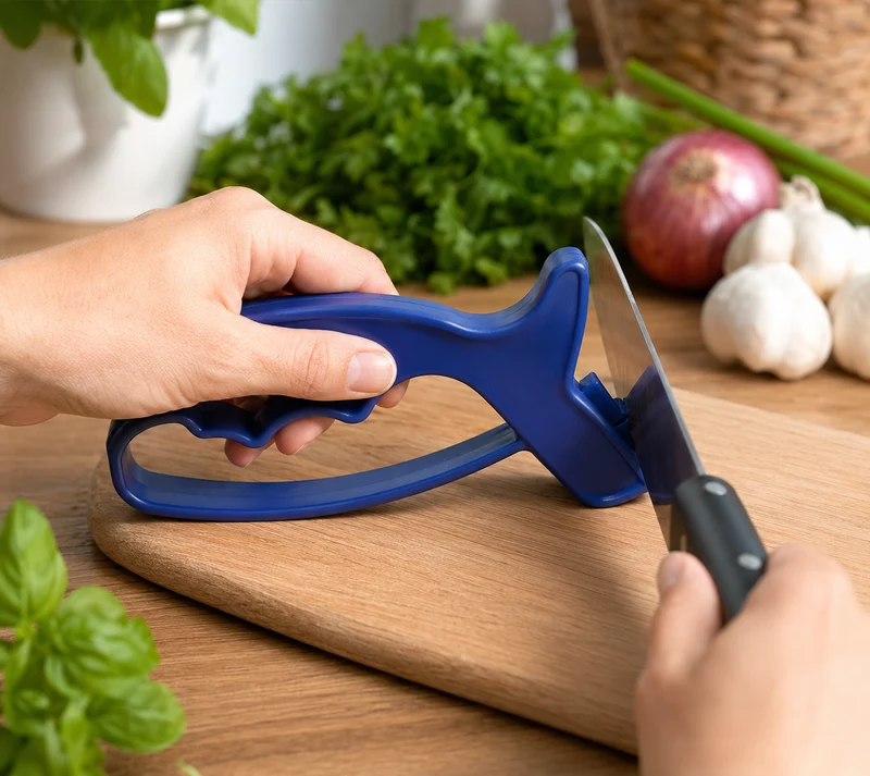 Slipverktyg 'Multi-Sharp 2-i-1' till Kniv