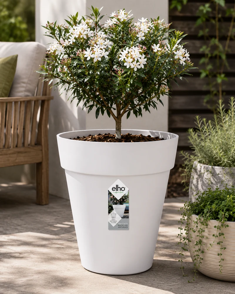 Loft Urban Round High 28cm - White