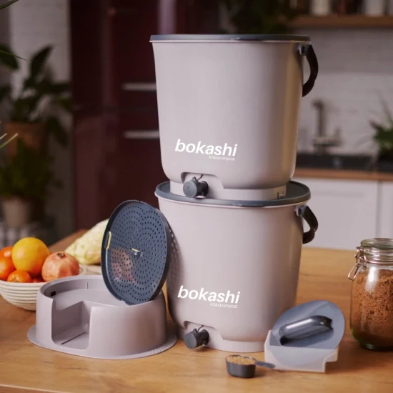 Bokashi 'Essential' 2st exkl strö Grå
