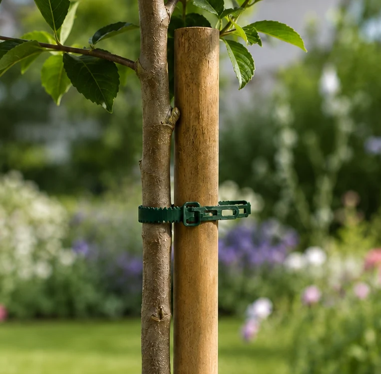 Växtstöd 'Justerbart Växtband' 18cm - 50st