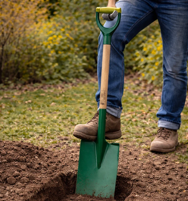 Gardeners Mate Rabattspade - Grön 98cm