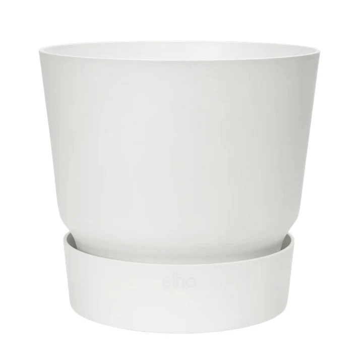 Greenville Round Självbevattningskruka, D30cm - White