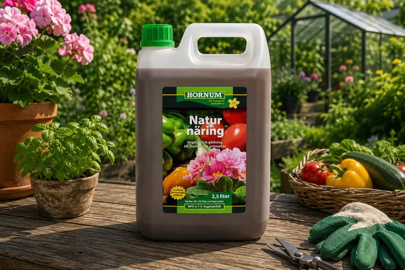 Hornum Naturnäring NPK 4-1-5 2,5L