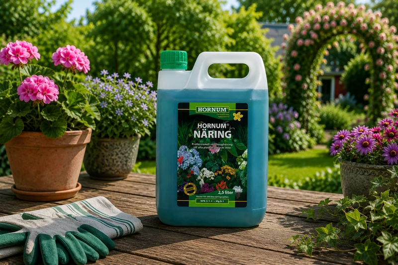 HORNUM Näring Allround wäxthusgödning 2,5L