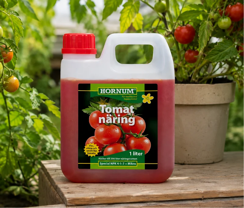 HORNUM Tomatnäring NPK 4-1-7 1l