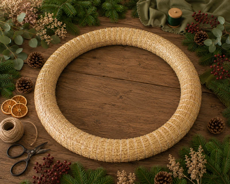 Halmstomme Natur 42cm