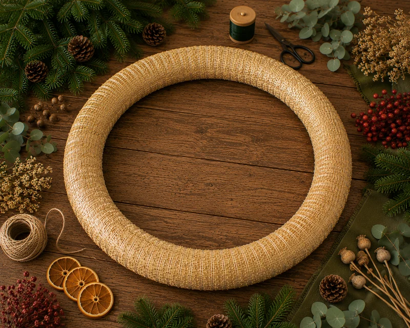 Halmstomme Natur 40cm