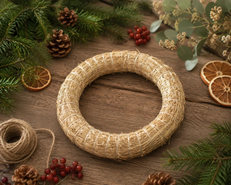 Halmstomme Natur 16cm
