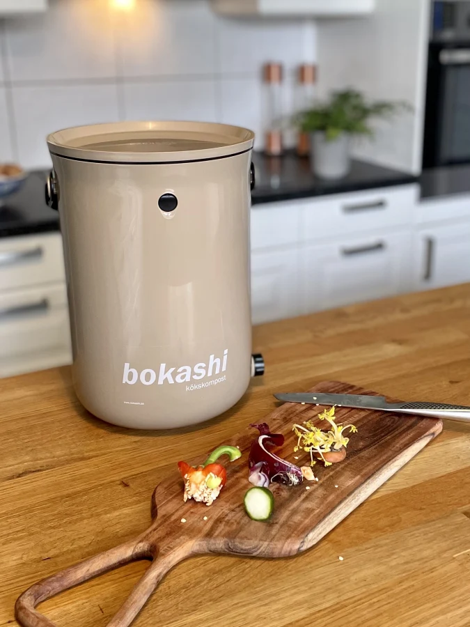 Bokashi 2.0 'Cappuccino' 2st inkl 1kg strö