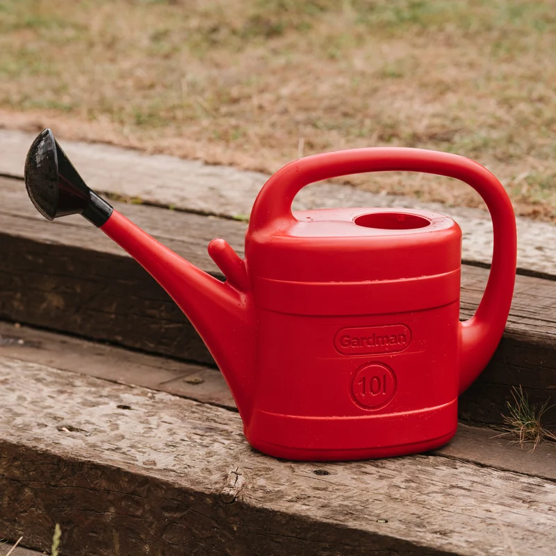 Flopro - Vattenkanna med stril - Röd 10l