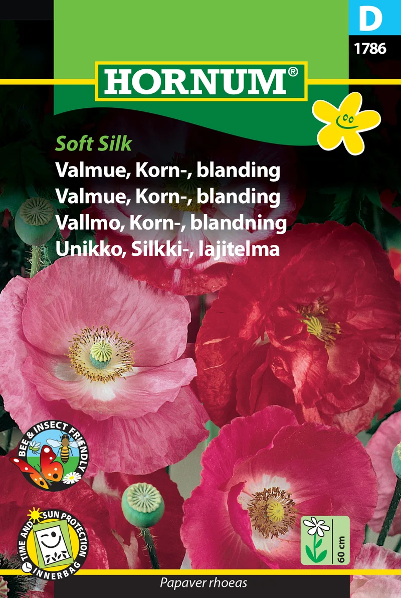Kornvallmo Mix 'Soft silk'