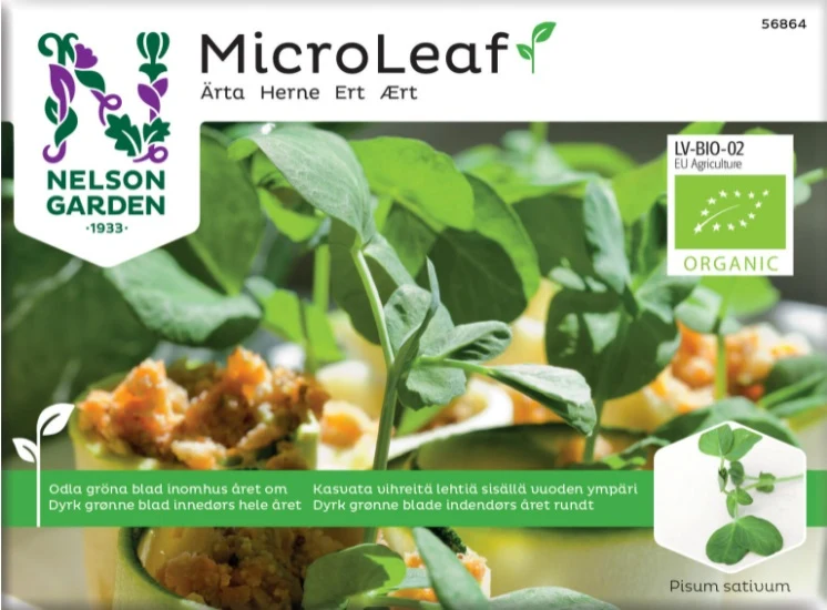 Micro Leaf 'Ärta' EKO