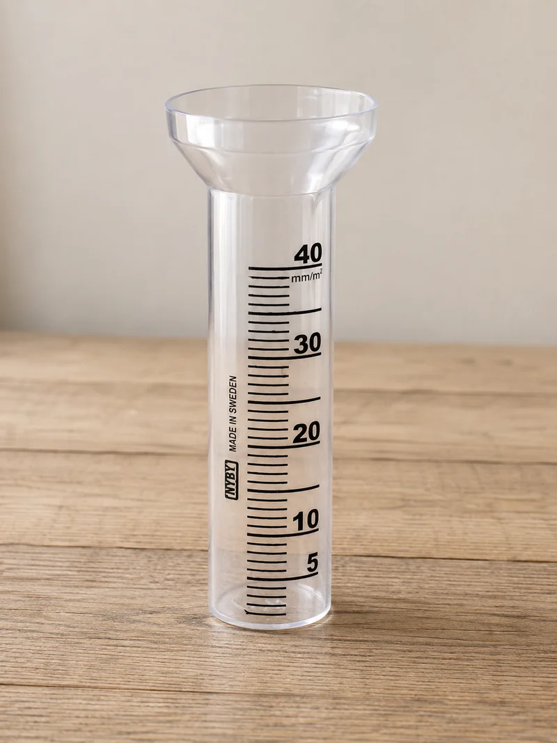 Extra Mätglas till Regnmätare Plast