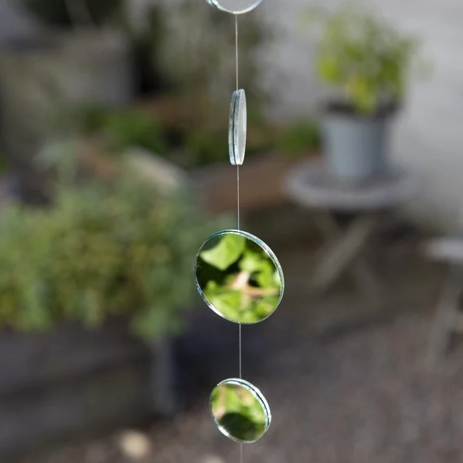 Glasmobil Rund/Speglar 100 cm
